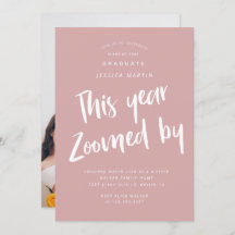 pandemisch afstuderen - fotopartijuitnodiging