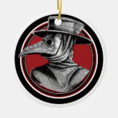 Pandemisch Ornament Plague Doctor 2020 (Voorkant)