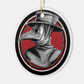 Pandemisch Ornament Plague Doctor 2020 (Links)