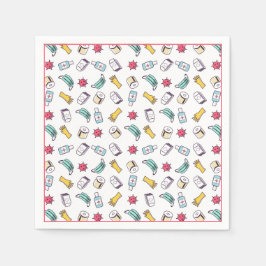 pandemisch patroon servet