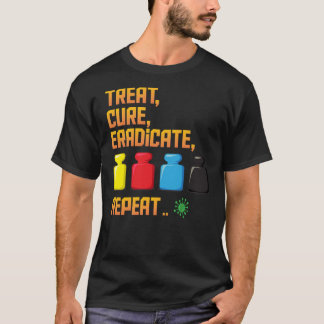 Pandemisch Treat, Cuur, Eradiceren, Boordspel herh T-shirt