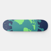 Pandemisch (virusdeeltjes) (virale infectie) persoonlijk skateboard (Horizontaal)