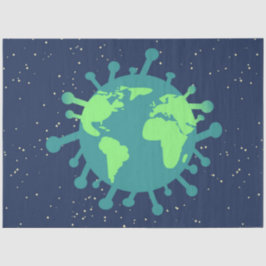 Pandemisch (virusdeeltjes) (virale infectie) tissuepapier