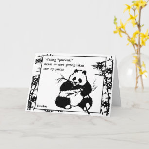 Pandemisch Wenskaart Kaart