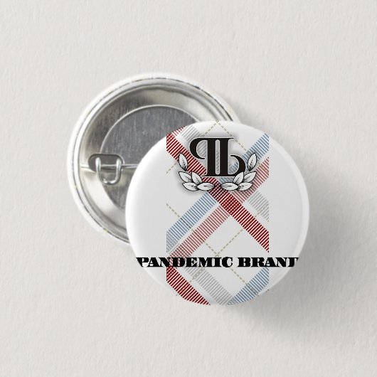 Pandemische Button (Voorkant /achterkant)