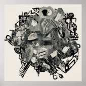 Pandemische detritus poster (Voorkant)