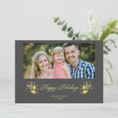 Pandemische Klassieke Prettige feestdagen Aangepas (Staand voorkant)