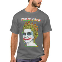 Pandemische Rage - Queen Joker t shirt door DMT
