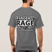 Pandemische Rage - Queen Joker t shirt door DMT (Achterkant)