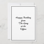 Pandemische Verjaardag Elke Leeftijd Grappig Afbee Kaart (Achterkant)