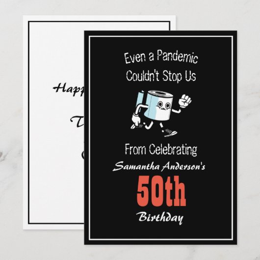 Pandemische Verjaardag Elke Leeftijd Grappig Afbee Kaart (Voorkant / Achterkant)