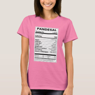 Pandemische voedingsfeiten t-shirt