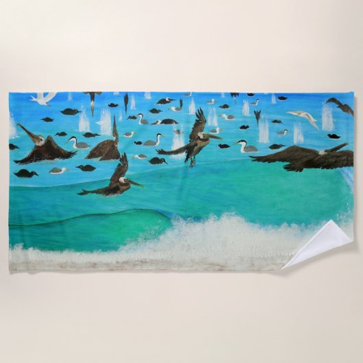 Pandemonium Strandlaken (Voorkant)