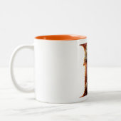 Pandemonium van Draken: Dragon Schattige Cup - Typ Tweekleurige Koffiemok (Links)