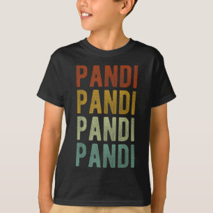 Pandi City Filipijnen Retro T-shirt
