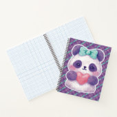 Pandie Heart Notitieboek (Binnen)