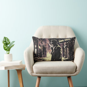 Pandjeshuis Retro Stijl Gritty Urbane 40s Stijl Kussen