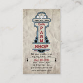 pandjeshuis visitekaartje (Voorkant)