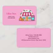 pandjeshuis visitekaartje (Voorkant / Achterkant)