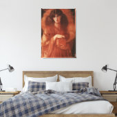 Pandora 1869 canvas afdruk (Insitu (Slaapkamer))