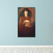 Pandora, 1871 (olie on canvas) canvas afdruk (Insitu (Houten vloer))