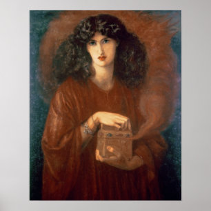 Pandora, 1871 (olie on canvas) poster