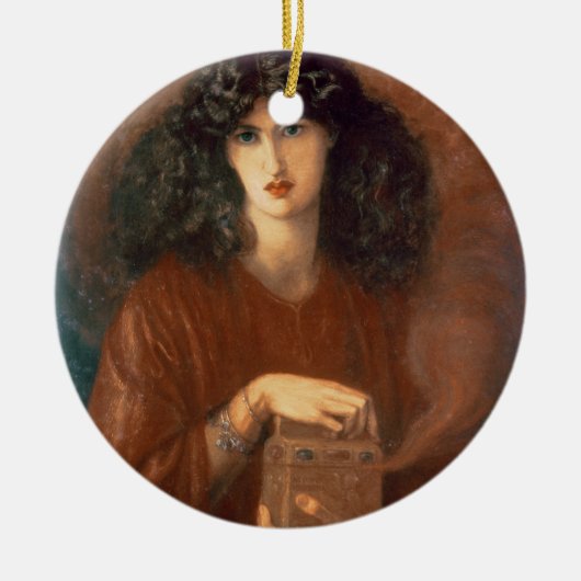 Pandora, 1871 (olie op doek) keramisch ornament (Voorkant)