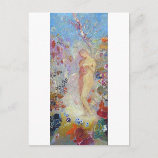 Pandora Anagoria, Redon Briefkaart (Voorkant)