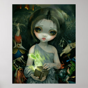 Pandora ART PRINT Big Eyes Art Pandora's Box