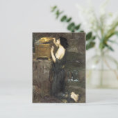 Pandora, door John William Waterhouse, 1896 Briefkaart (Staand voorkant)