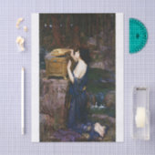 Pandora, door John William Waterhouse Découpage Tissuepapier (Craft)