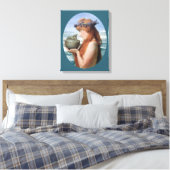 Pandora door Sir Lawrence Alma-Tadema Canvas Afdruk (Insitu (Slaapkamer))