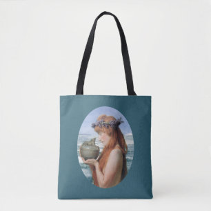 Pandora door Sir Lawrence Alma-Tadema Tote Bag