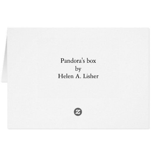 Pandora-doos (Achterkant Horizontaal)