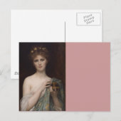 Pandora en de doos briefkaart (Voorkant / Achterkant)