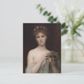 Pandora en de doos briefkaart (Staand voorkant)