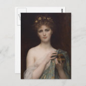 Pandora en de doos briefkaart (Voorkant / Achterkant)