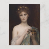 Pandora en de doos briefkaart (Voorkant)