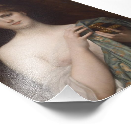 Pandora en de doos foto afdruk (Hoek)