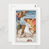 Pandora Het openen van de doos Briefkaart (Voorkant / Achterkant)