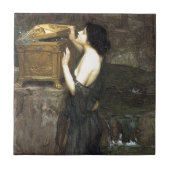 Pandora [John William Waterhouse] Tegeltje (Voorkant)