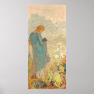 Pandora - Odilon Redon Fine Art Poster