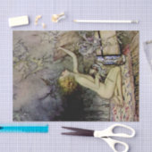 “Pandora opent de doos” door Arthur Rackham Tissuepapier (Craft)