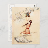 Pandora opent haar doos Briefkaart (Voorkant / Achterkant)