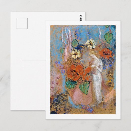 Pandora, Redon Briefkaart (Voorkant / Achterkant)