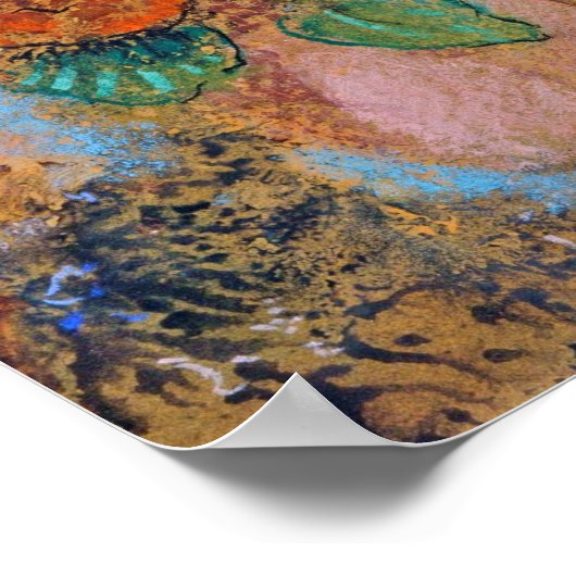 Pandora, Redon Poster (Hoek)