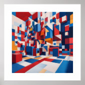 Pandora’s box Abstracte Art Prints (Voorkant)