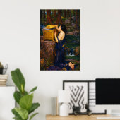 Pandora van John William Waterhouse  Poster (Thuiskantoor)