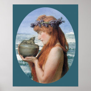 Pandora van Sir Lawrence Alma-Tadema Poster