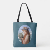 Pandora van Sir Lawrence Alma-Tadema Tote Bag (Achterkant)